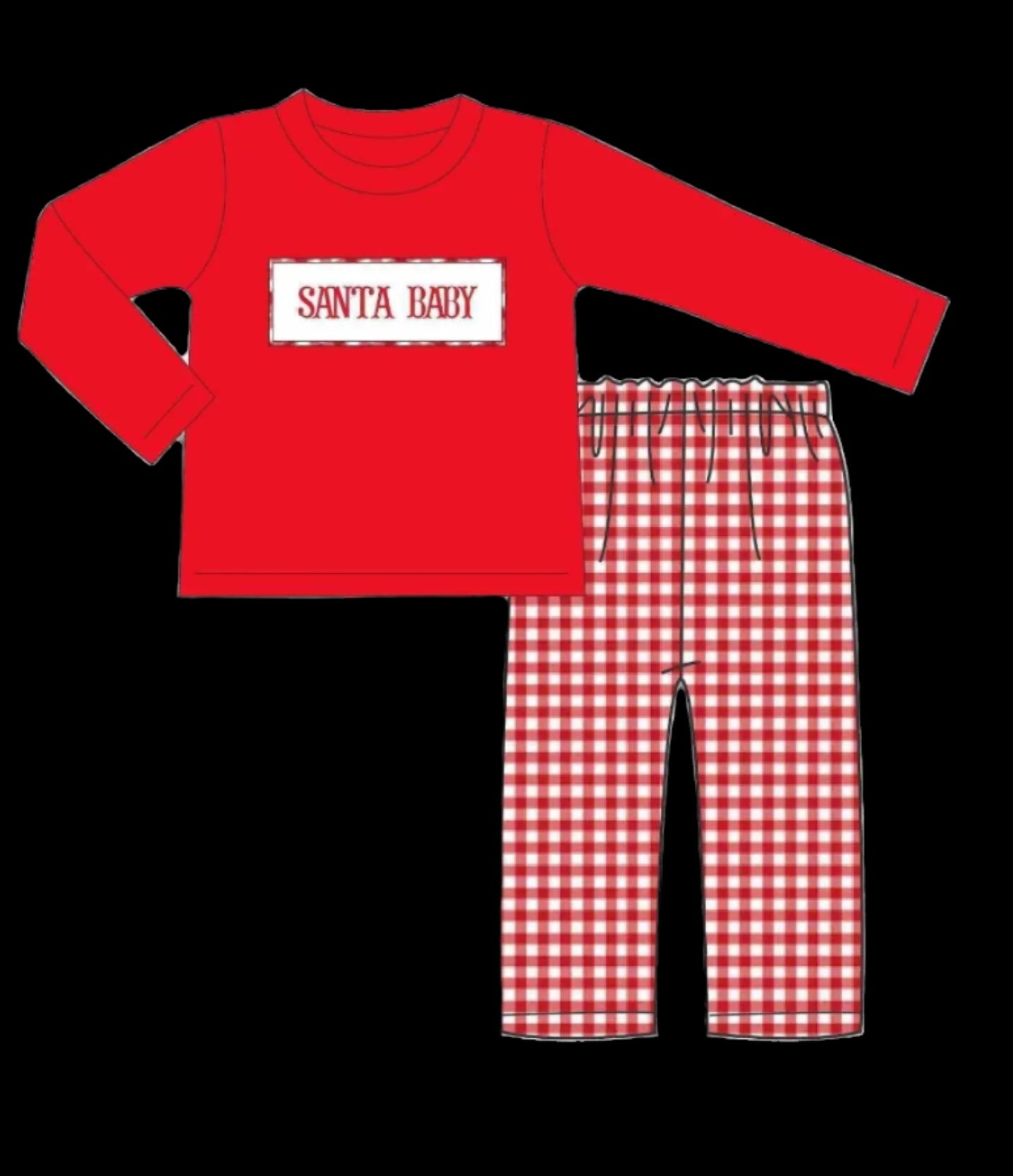 Santa Baby Boy Set