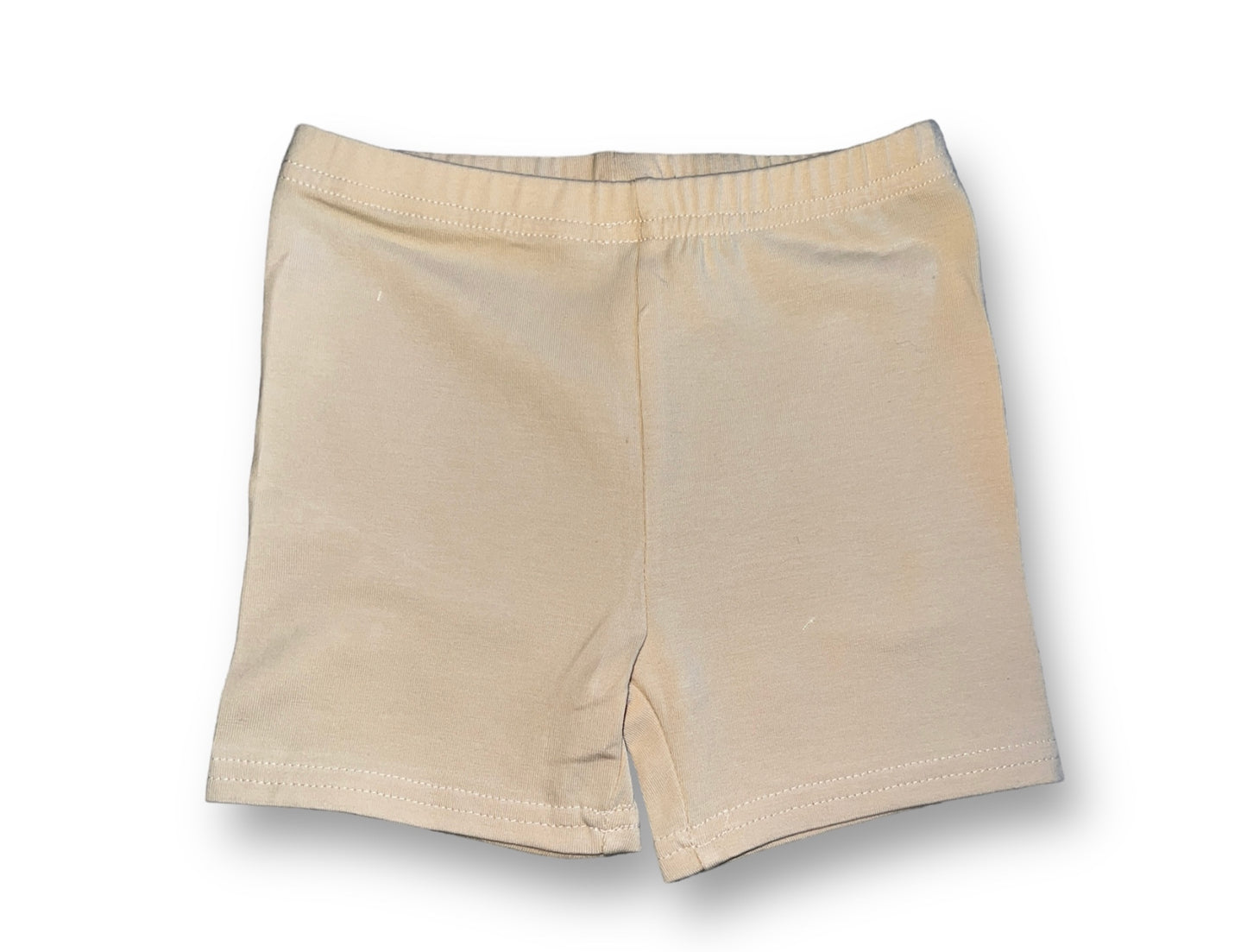 Yellow Bike Shorts & Tee Set