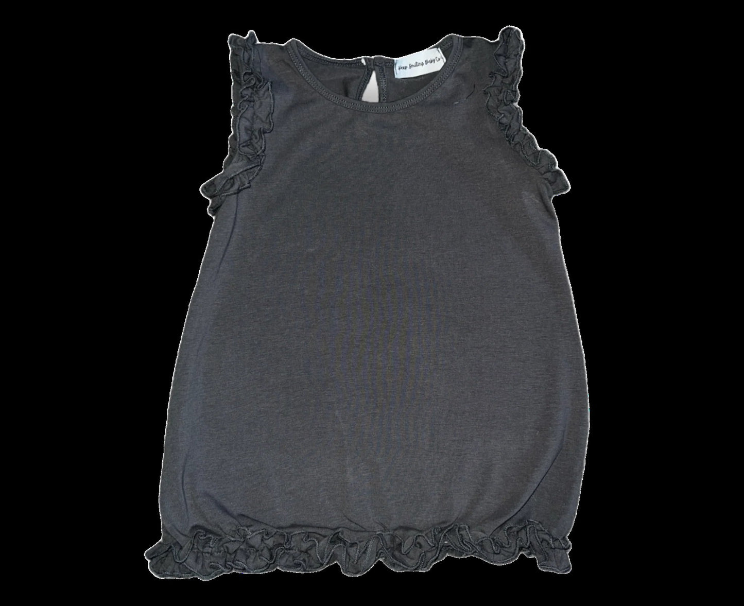 Ruffle Trim Dress