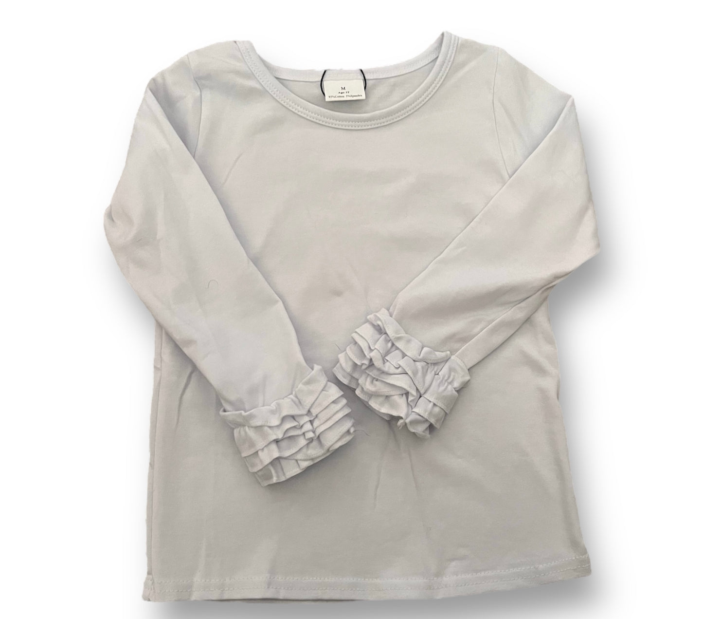 Ruffle sleeve shirt
