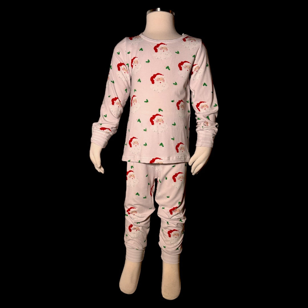 Pink Vintage Santa Set