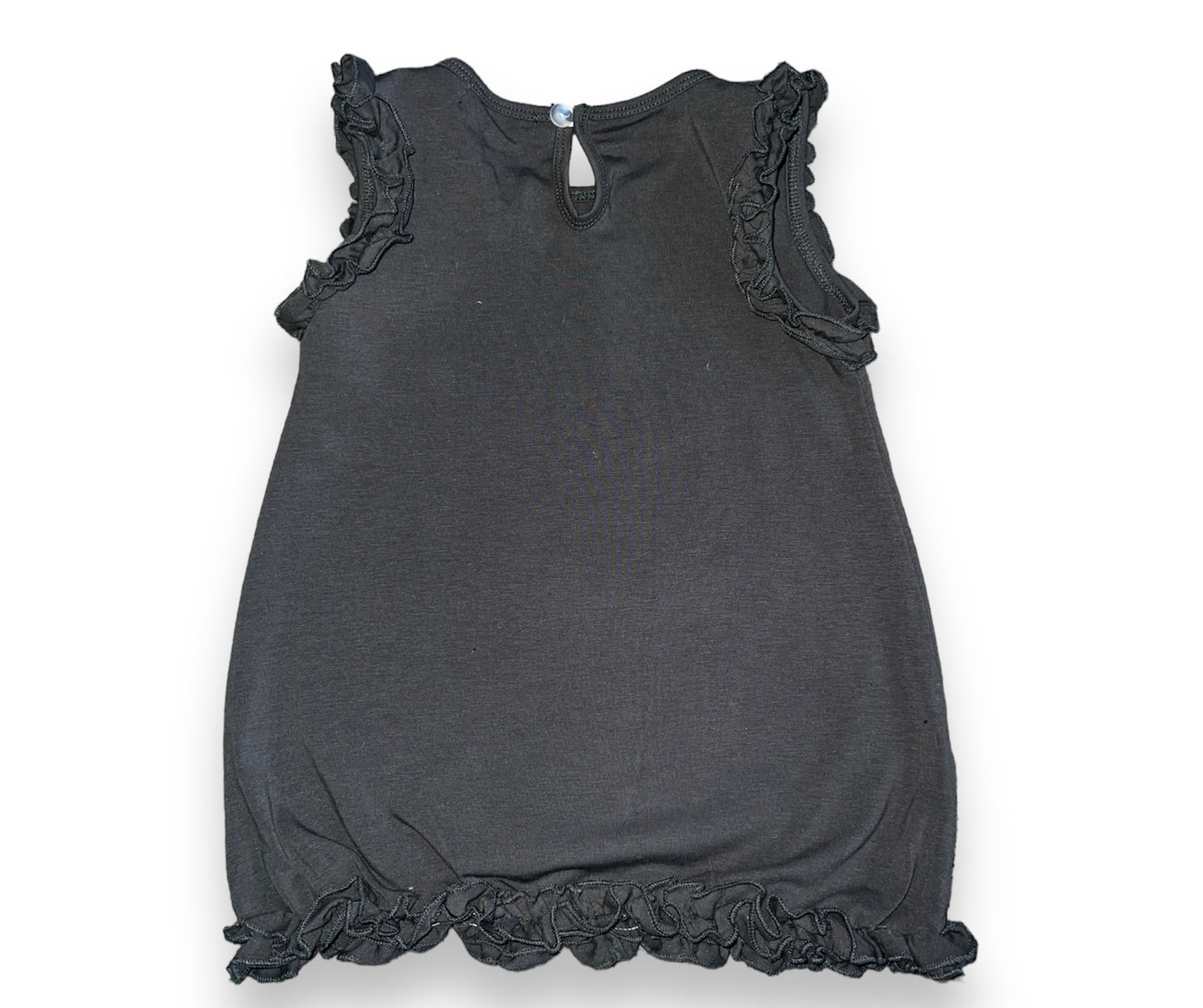 Ruffle Trim Dress