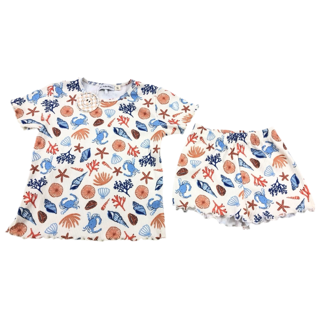 Tropical Coral Set