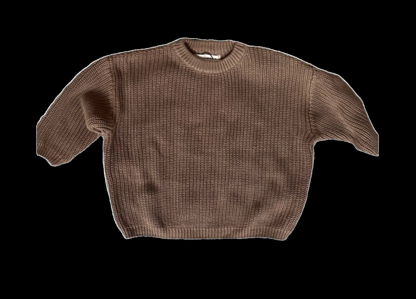 Taupe Chunky Knit Sweater