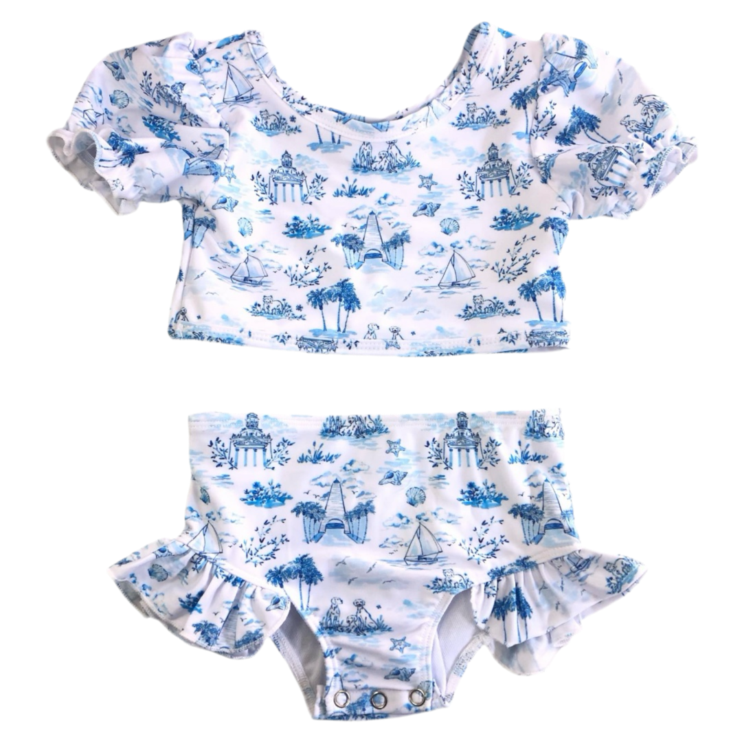 Blue Garden Swim Set