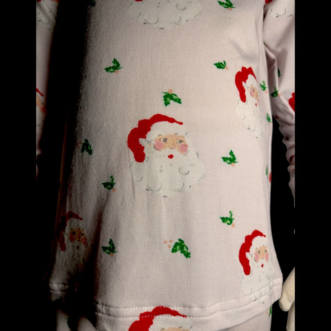 Pink Vintage Santa Set