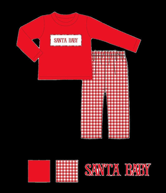 Santa Baby Boy Set