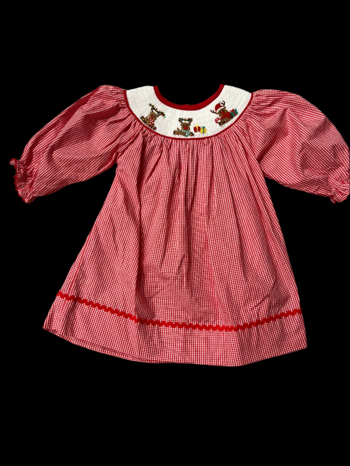 Smocked Christmas Dress