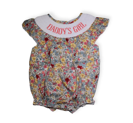 Smocked Daddy's Girl Bubble