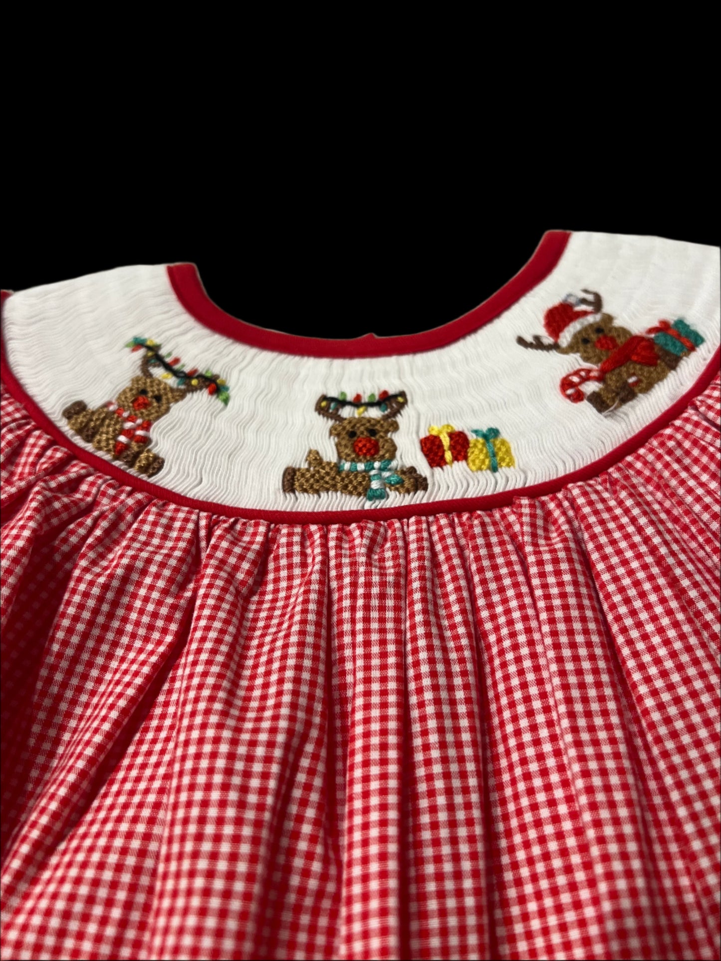Smocked Christmas Dress